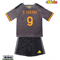 AS Roma Santiago Castro #9 Replica Third Minikit 2026-27 Short Sleeve (+ pants)